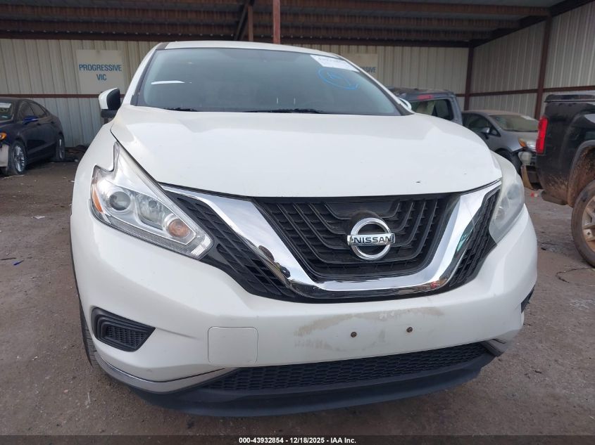 2017 Nissan Murano S VIN: 5N1AZ2MH7HN136416 Lot: 43932854