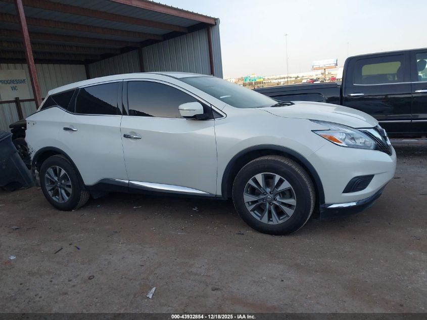 2017 Nissan Murano S VIN: 5N1AZ2MH7HN136416 Lot: 43932854