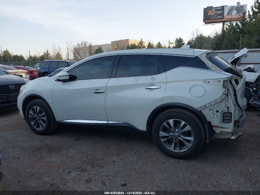 2017 Nissan Murano S VIN: 5N1AZ2MH7HN136416 Lot: 43932854