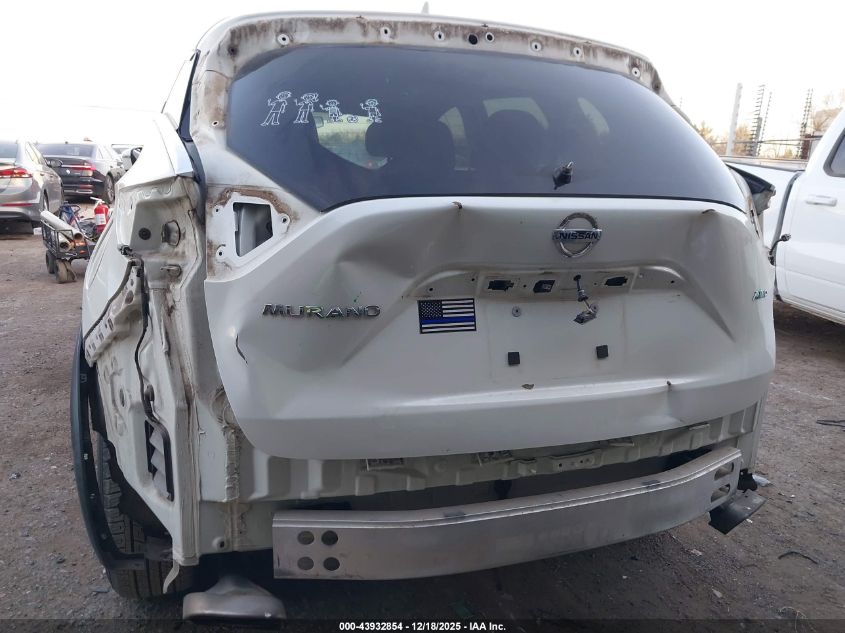 2017 Nissan Murano S VIN: 5N1AZ2MH7HN136416 Lot: 43932854