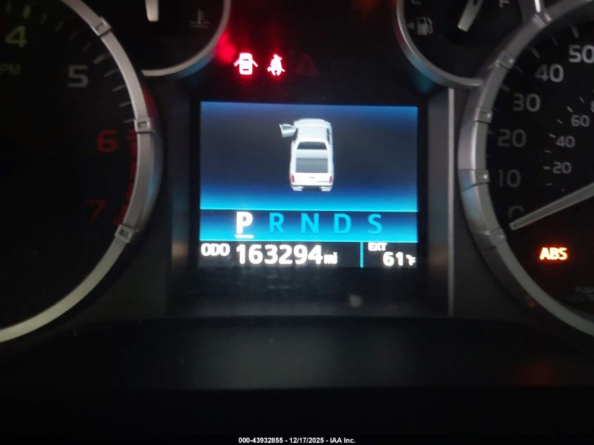 2016 Toyota Tundra Sr5 5.7L V8 VIN: 5TFEW5F13GX204536 Lot: 43932855