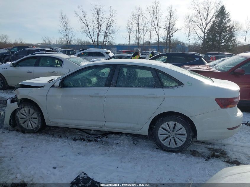 2019 Volkswagen Jetta 1.4T R-Line/1.4T S/1.4T Se VIN: 3VWCB7BU3KM172407 Lot: 43932861