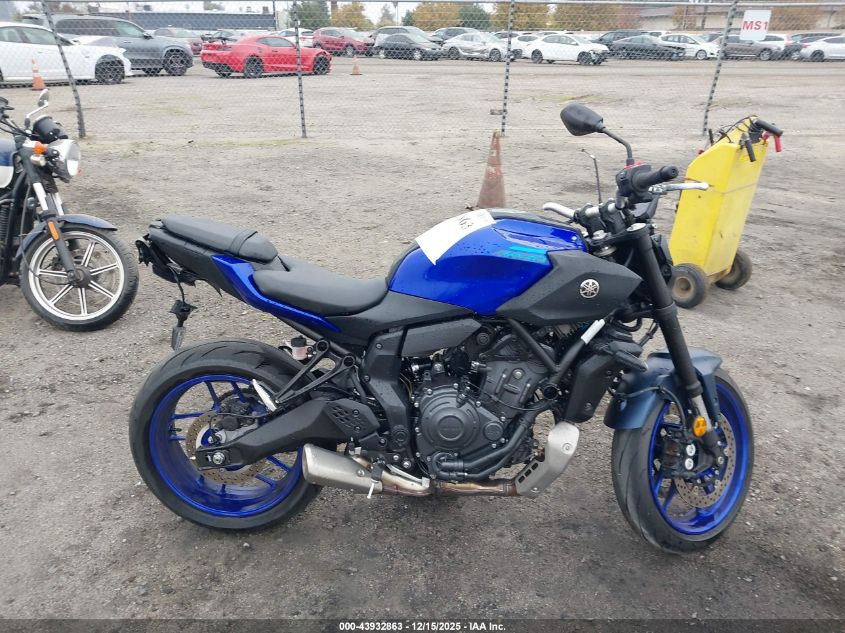 2025 Yamaha Mtn690 C VIN: JYARM48Y2SA000328 Lot: 43932863