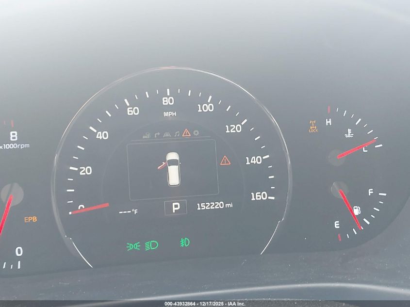 2016 Kia Sorento 3.3L Sxl VIN: 5XYPKDA53GG007670 Lot: 43932864