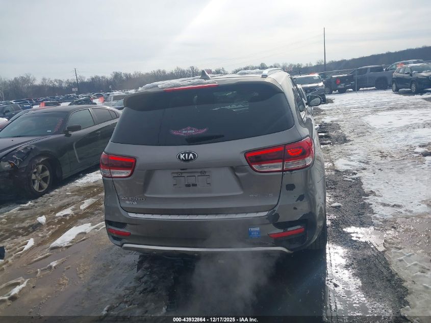 2016 Kia Sorento 3.3L Sxl VIN: 5XYPKDA53GG007670 Lot: 43932864