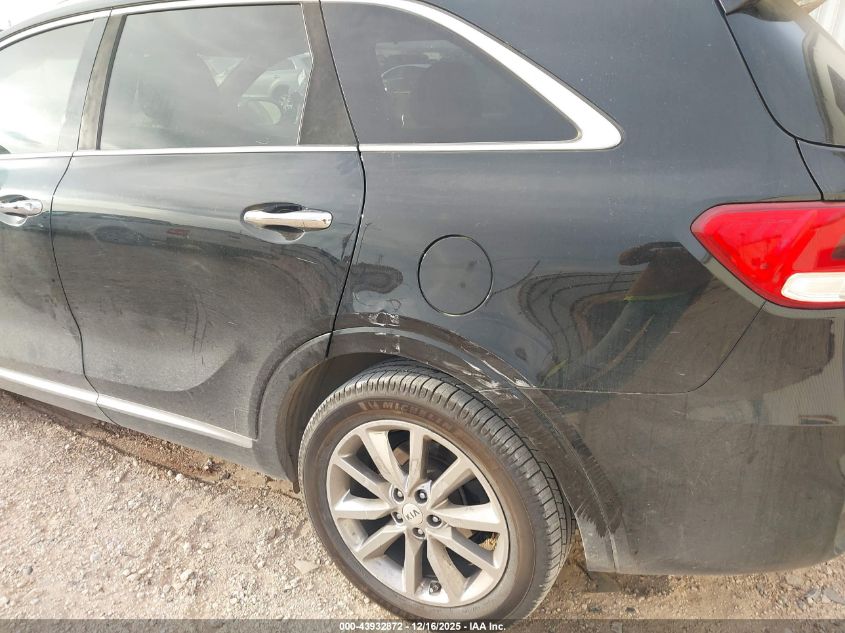 2016 Kia Sorento 3.3L Sxl VIN: 5XYPK4A53GG128358 Lot: 43932872