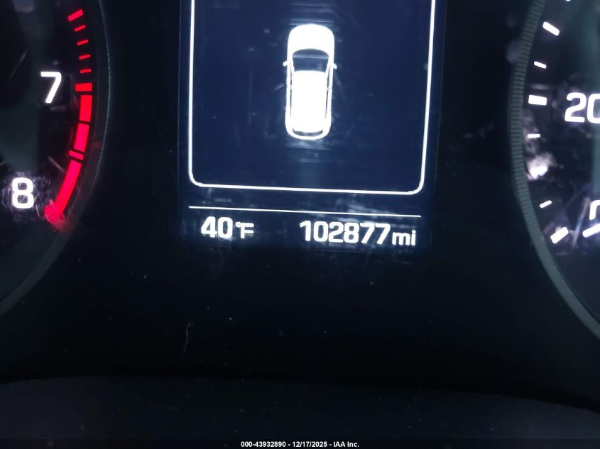 2016 Hyundai Tucson Sport VIN: KM8J3CA21GU161727 Lot: 43932890