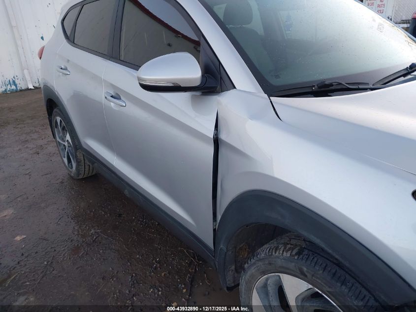 2016 Hyundai Tucson Sport VIN: KM8J3CA21GU161727 Lot: 43932890