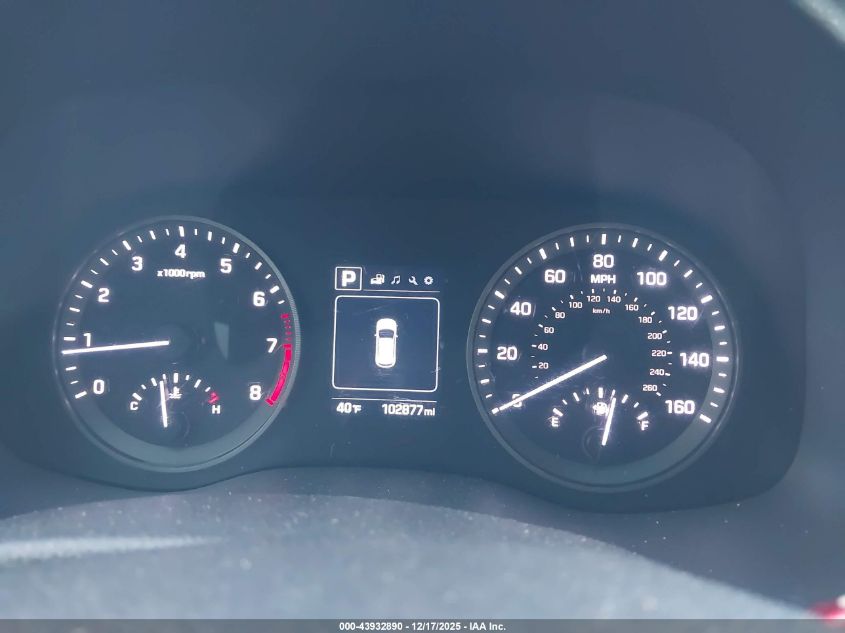 2016 Hyundai Tucson Sport VIN: KM8J3CA21GU161727 Lot: 43932890