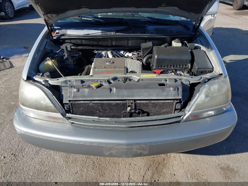 1999 Lexus Rx 300 VIN: JT6HF10U4X0081919 Lot: 43932896