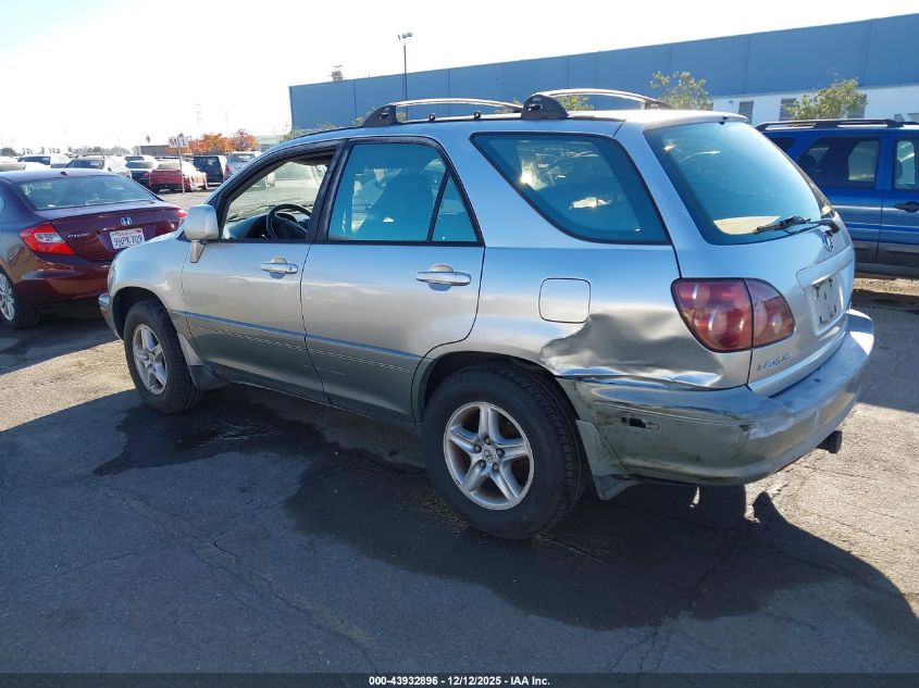 1999 Lexus Rx 300 VIN: JT6HF10U4X0081919 Lot: 43932896