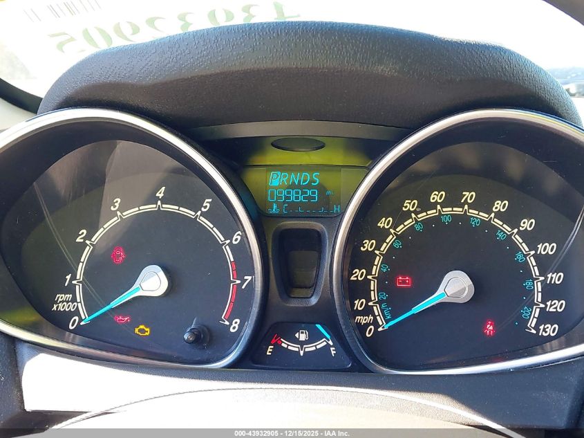 2019 Ford Fiesta Se VIN: 3FADP4EJ6KM119666 Lot: 43932905