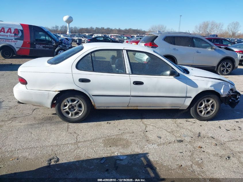 1997 Geo Prizm VIN: 1Y1SK5264VZ444899 Lot: 43932910