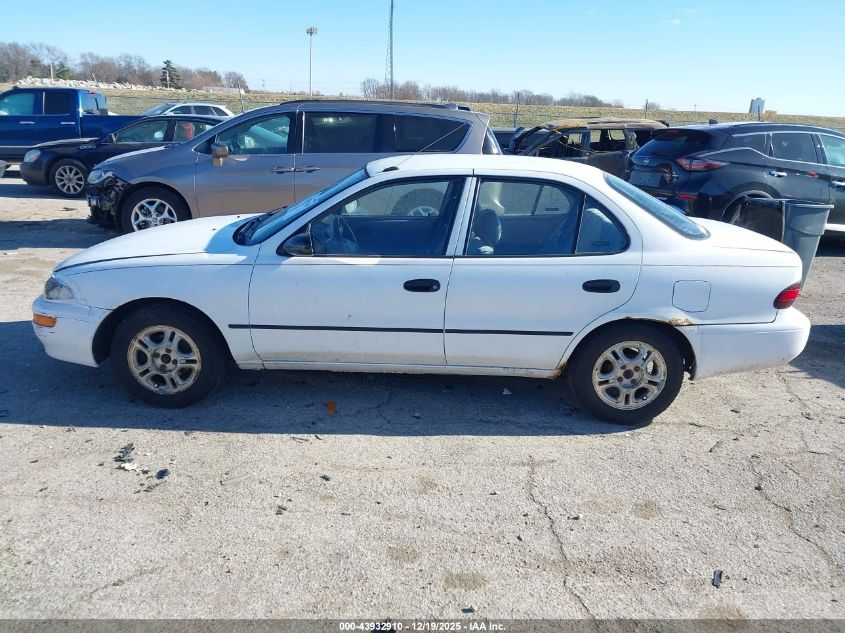 1997 Geo Prizm VIN: 1Y1SK5264VZ444899 Lot: 43932910