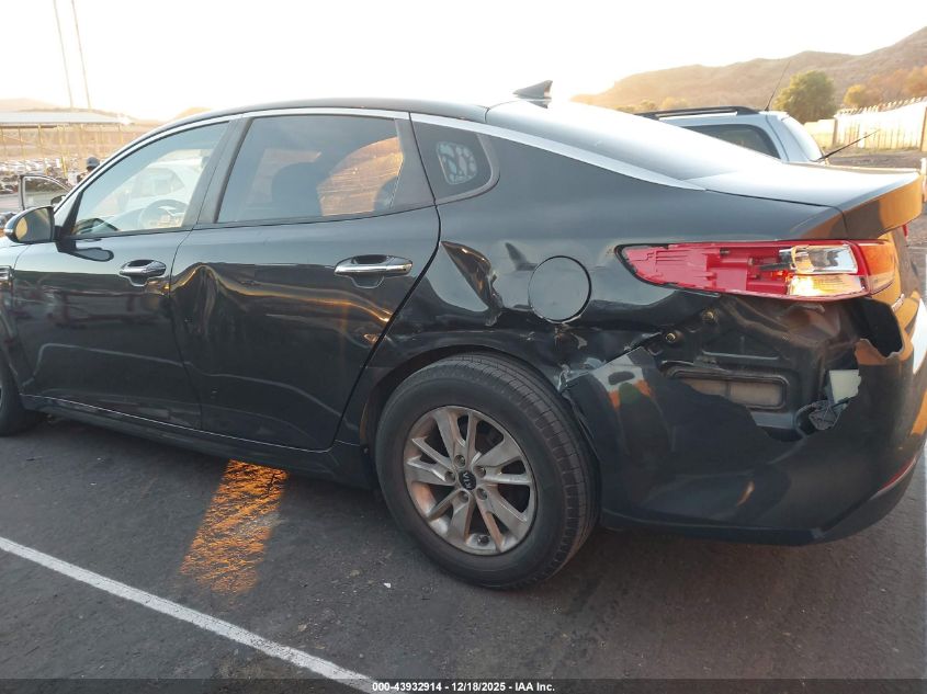 2016 Kia Optima Lx VIN: 5XXGT4L39GG118253 Lot: 43932914