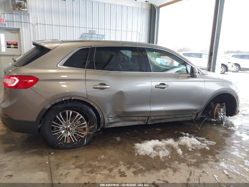 2017 Lincoln Mkx Reserve VIN: 2LMPJ8LR3HBL25367 Lot: 43932916