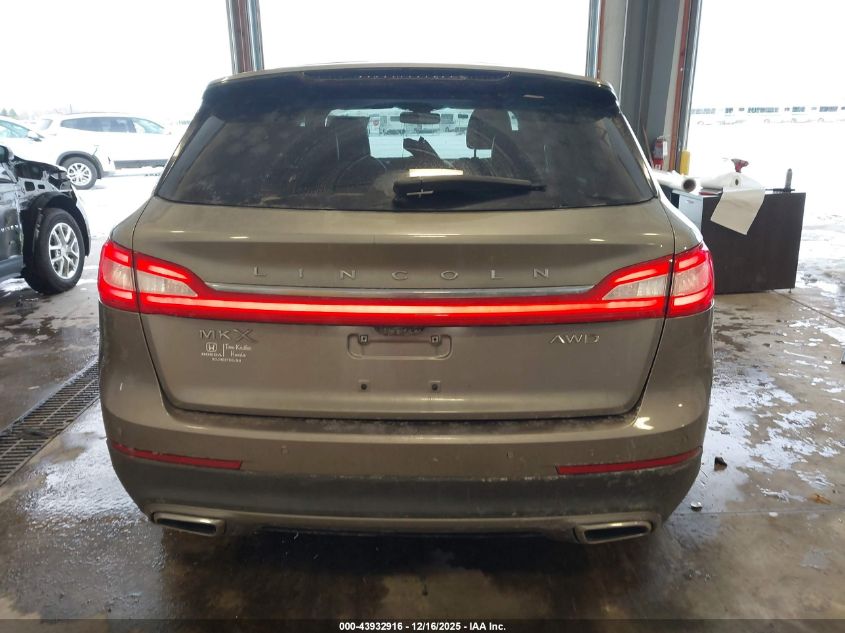 2017 Lincoln Mkx Reserve VIN: 2LMPJ8LR3HBL25367 Lot: 43932916
