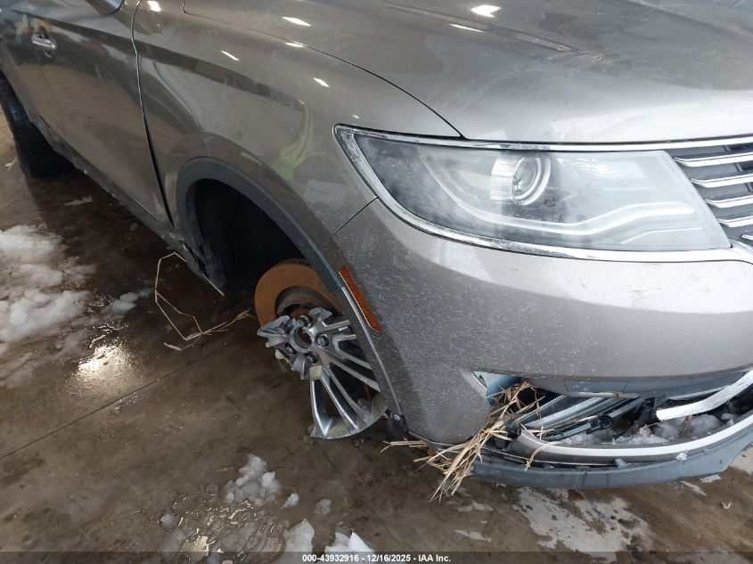 2017 Lincoln Mkx Reserve VIN: 2LMPJ8LR3HBL25367 Lot: 43932916