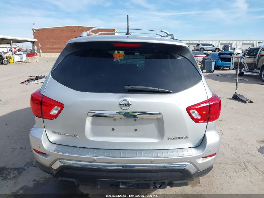 2018 Nissan Pathfinder Platinum VIN: 5N1DR2MN8JC650117 Lot: 43932924