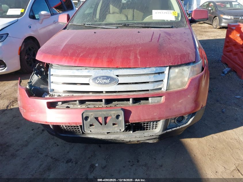 2007 Ford Edge Sel Plus VIN: 2FMDK49C57BB46625 Lot: 43932925