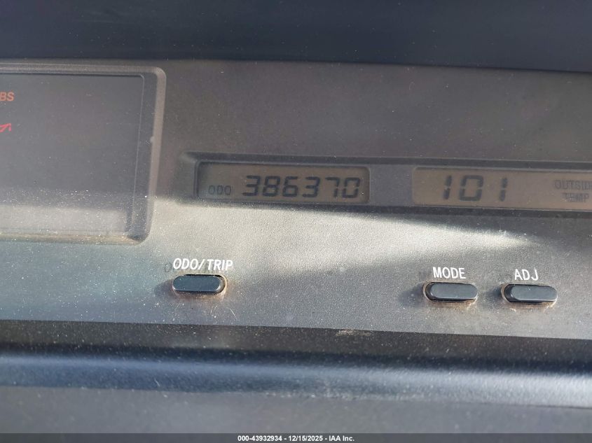 2003 Toyota Avalon Xl VIN: 4T1BF28B63U305150 Lot: 43932934