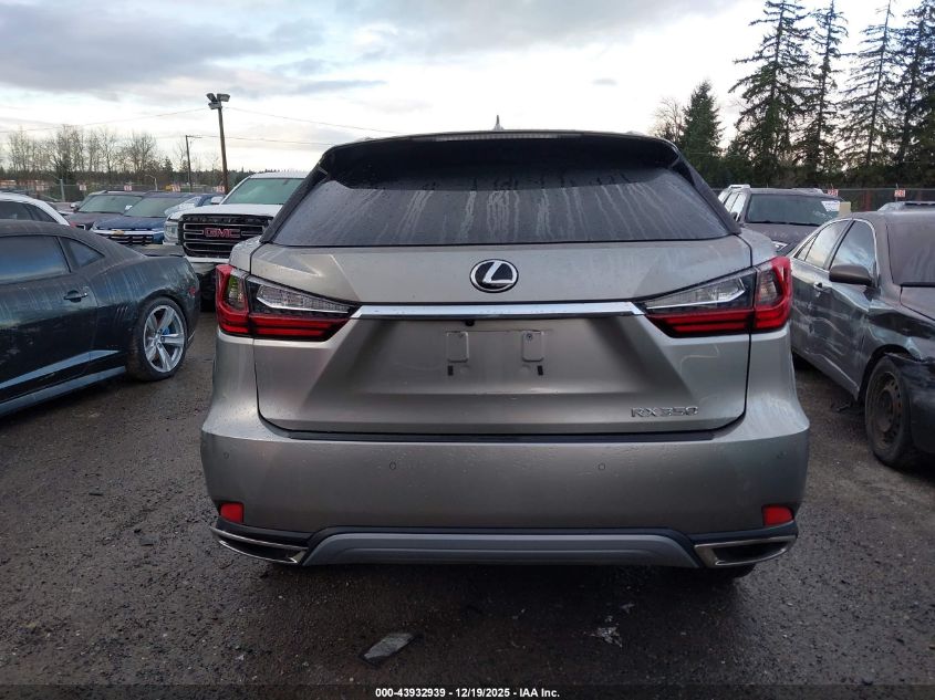2022 Lexus Rx 350 VIN: 2T2HZMDA1NC364293 Lot: 43932939