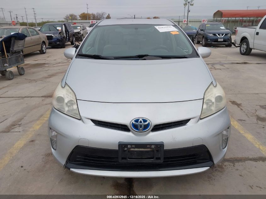 2012 Toyota Prius Two VIN: JTDKN3DU1C5433780 Lot: 43932945