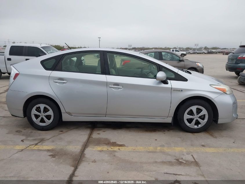 2012 Toyota Prius Two VIN: JTDKN3DU1C5433780 Lot: 43932945