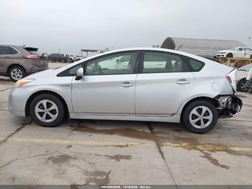 2012 Toyota Prius Two VIN: JTDKN3DU1C5433780 Lot: 43932945