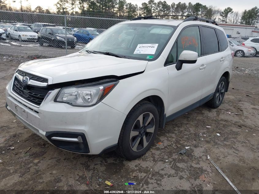 2018 Subaru Forester 2.5I Premium VIN: JF2SJAGC7JH513620 Lot: 43932946