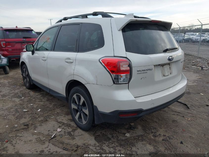 2018 Subaru Forester 2.5I Premium VIN: JF2SJAGC7JH513620 Lot: 43932946
