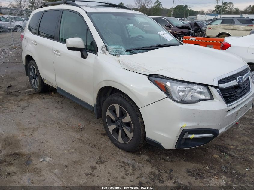 2018 Subaru Forester 2.5I Premium VIN: JF2SJAGC7JH513620 Lot: 43932946