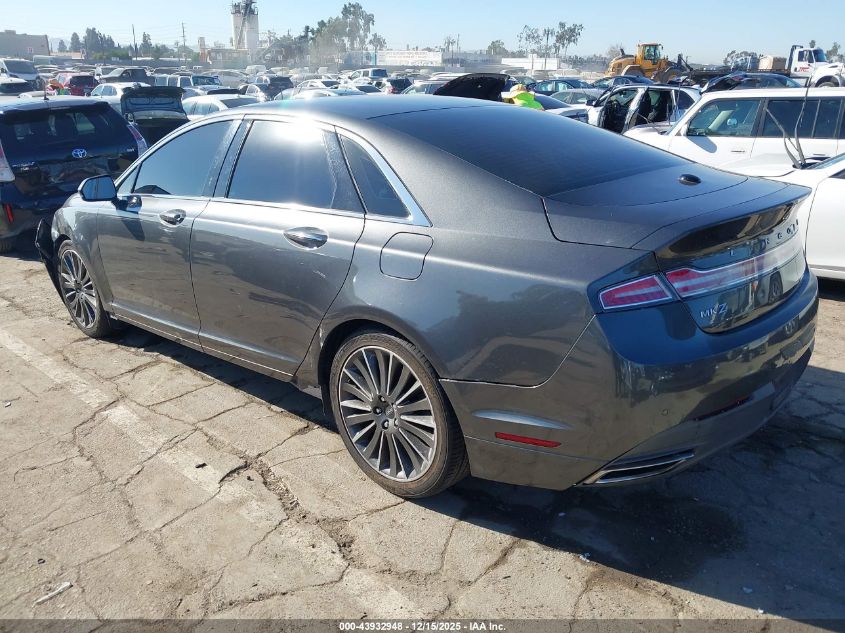 2016 Lincoln Mkz Hybrid