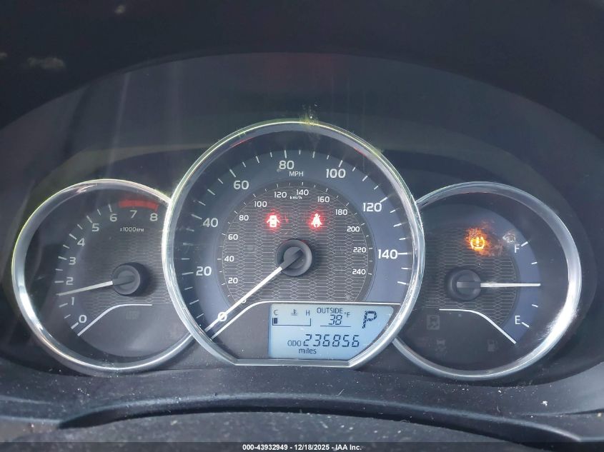 2015 Toyota Corolla L VIN: 2T1BURHE9FC346015 Lot: 43932949