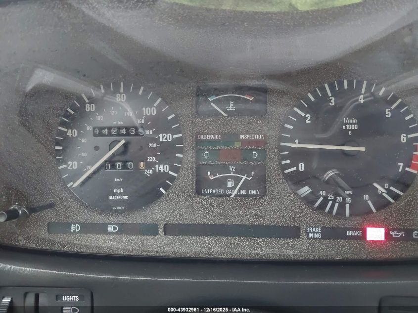 1984 BMW 733 I VIN: WBAFF7401E7397791 Lot: 43932961