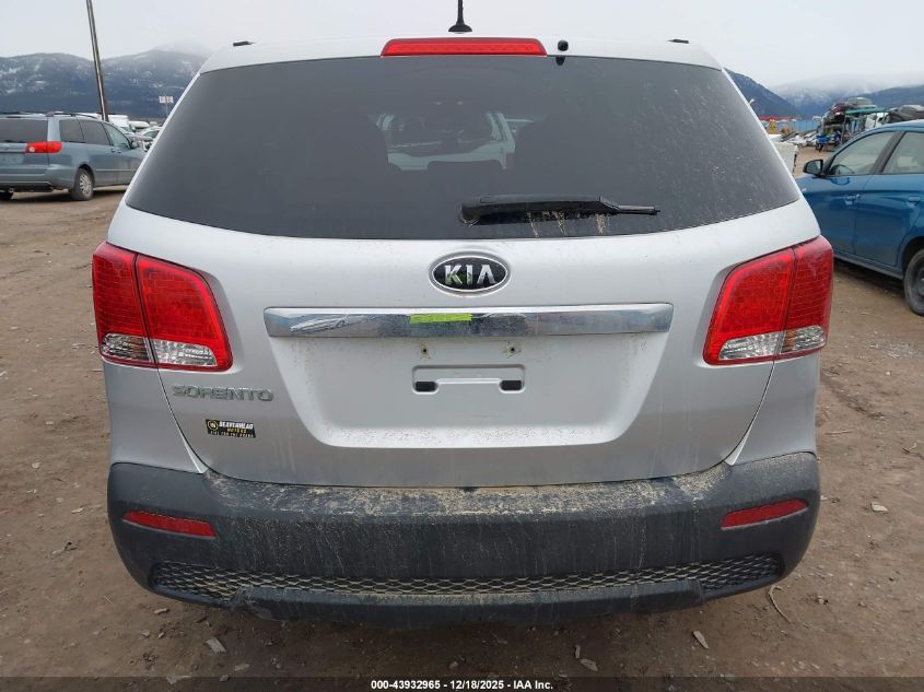 2011 Kia Sorento Lx VIN: 5XYKTCA13BG037193 Lot: 43932965