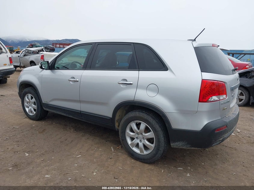 Vin: 5xyktca13bg037193, lot: 44428592, kia sorento lx 20113