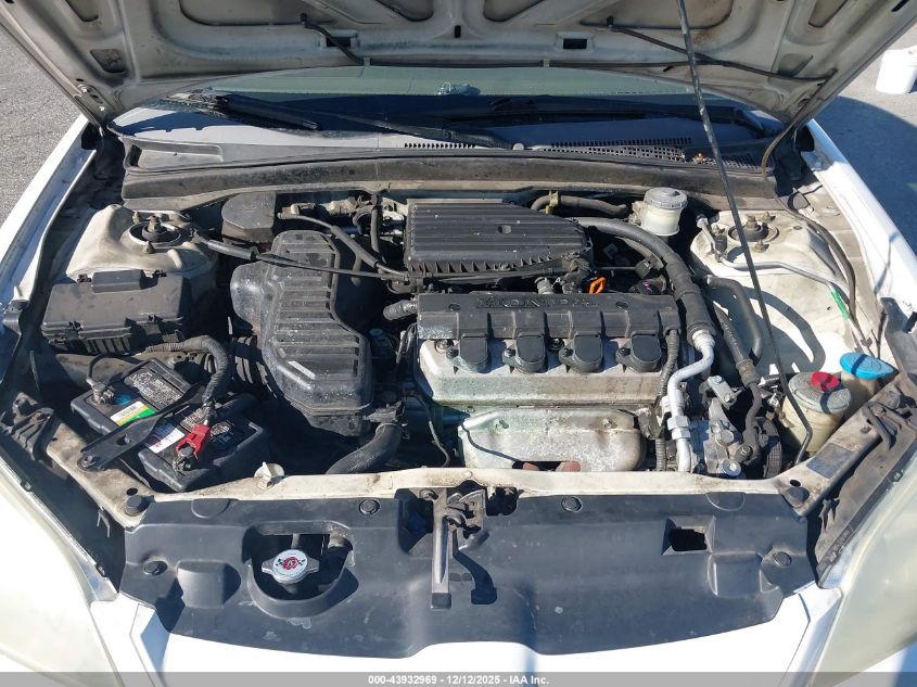 2005 Honda Civic Lx VIN: 2HGES16555H545415 Lot: 43932969