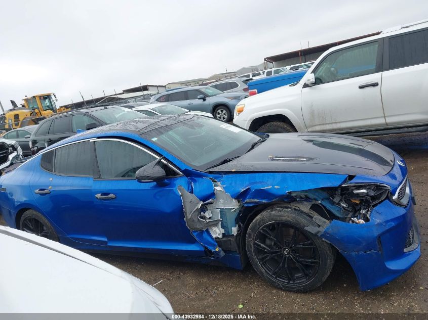 2018 Kia Stinger Premium VIN: KNAE25LA0J6037675 Lot: 43932984