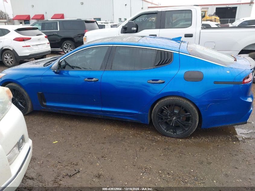 2018 Kia Stinger Premium VIN: KNAE25LA0J6037675 Lot: 43932984