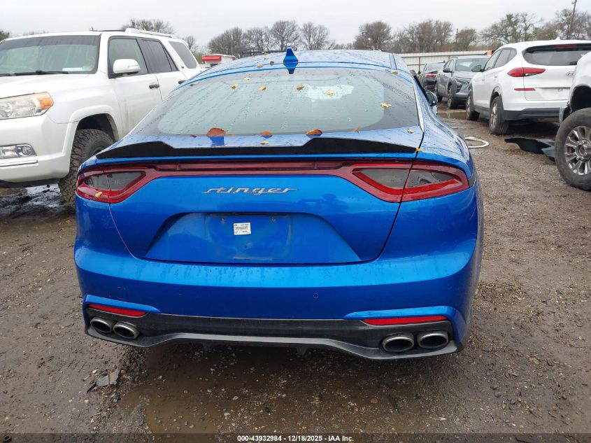 2018 Kia Stinger Premium VIN: KNAE25LA0J6037675 Lot: 43932984