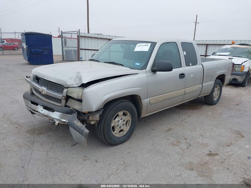 2004 Chevrolet Silverado 1500 Ls VIN: 2GCEC19V941170532 Lot: 43932988