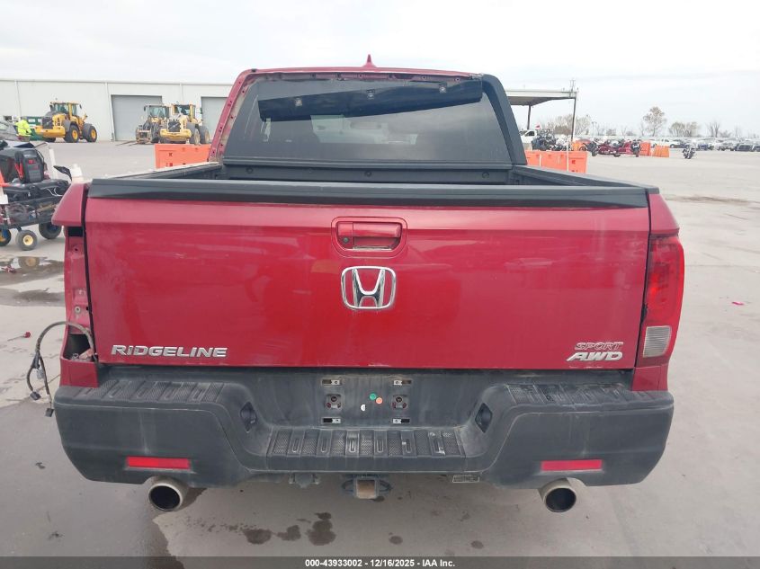 2021 Honda Ridgeline Awd Sport VIN: 5FPYK3F17MB020954 Lot: 43933002