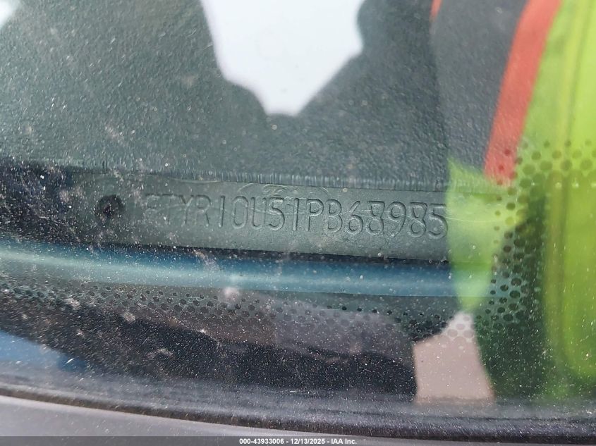 2001 Ford Ranger Edge/Xl/Xlt VIN: 1FTYR10U51PB68985 Lot: 43933006