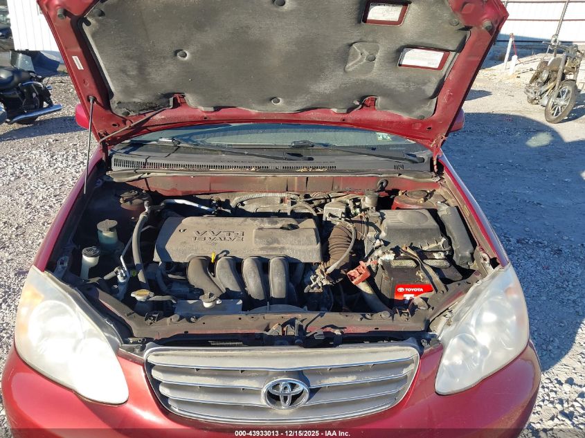 2004 Toyota Corolla Le VIN: 1NXBR32E34Z273081 Lot: 43933013