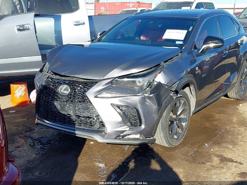 2018 Lexus Nx 300 F Sport VIN: JTJYARBZ5J2104695 Lot: 43933018