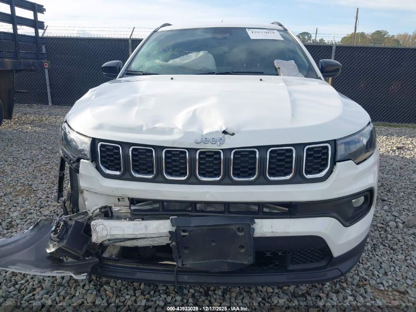 2024 Jeep Compass Latitude 4X4 VIN: 3C4NJDBNXRT118754 Lot: 43933028