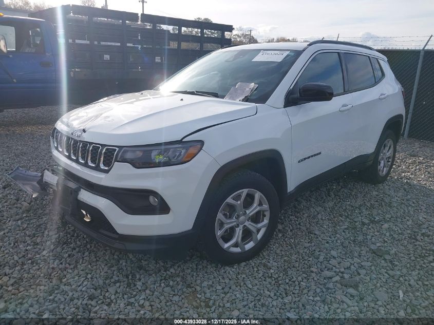 2024 Jeep Compass Latitude 4X4 VIN: 3C4NJDBNXRT118754 Lot: 43933028