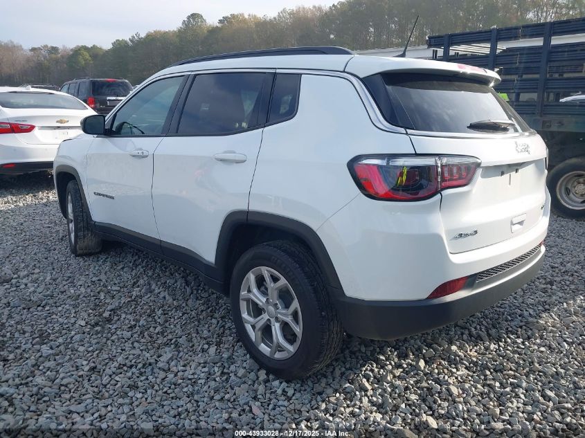 2024 Jeep Compass Latitude 4X4 VIN: 3C4NJDBNXRT118754 Lot: 43933028