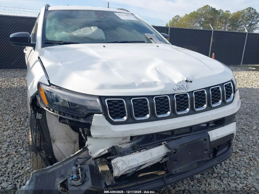 2024 Jeep Compass Latitude 4X4 VIN: 3C4NJDBNXRT118754 Lot: 43933028